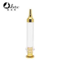 High Quality 10ML Airless Pump Bottle Syringe Airless Bottle Cosmetic Syringe Packaging With Your Own Brand