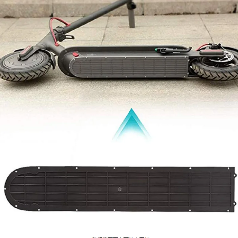 Нижняя крышка аккумуляторного отсека для скутера Mijia m365, противоскользящая защитная пластина для аккумуляторного отсека электроскутера, Нижняя крышка