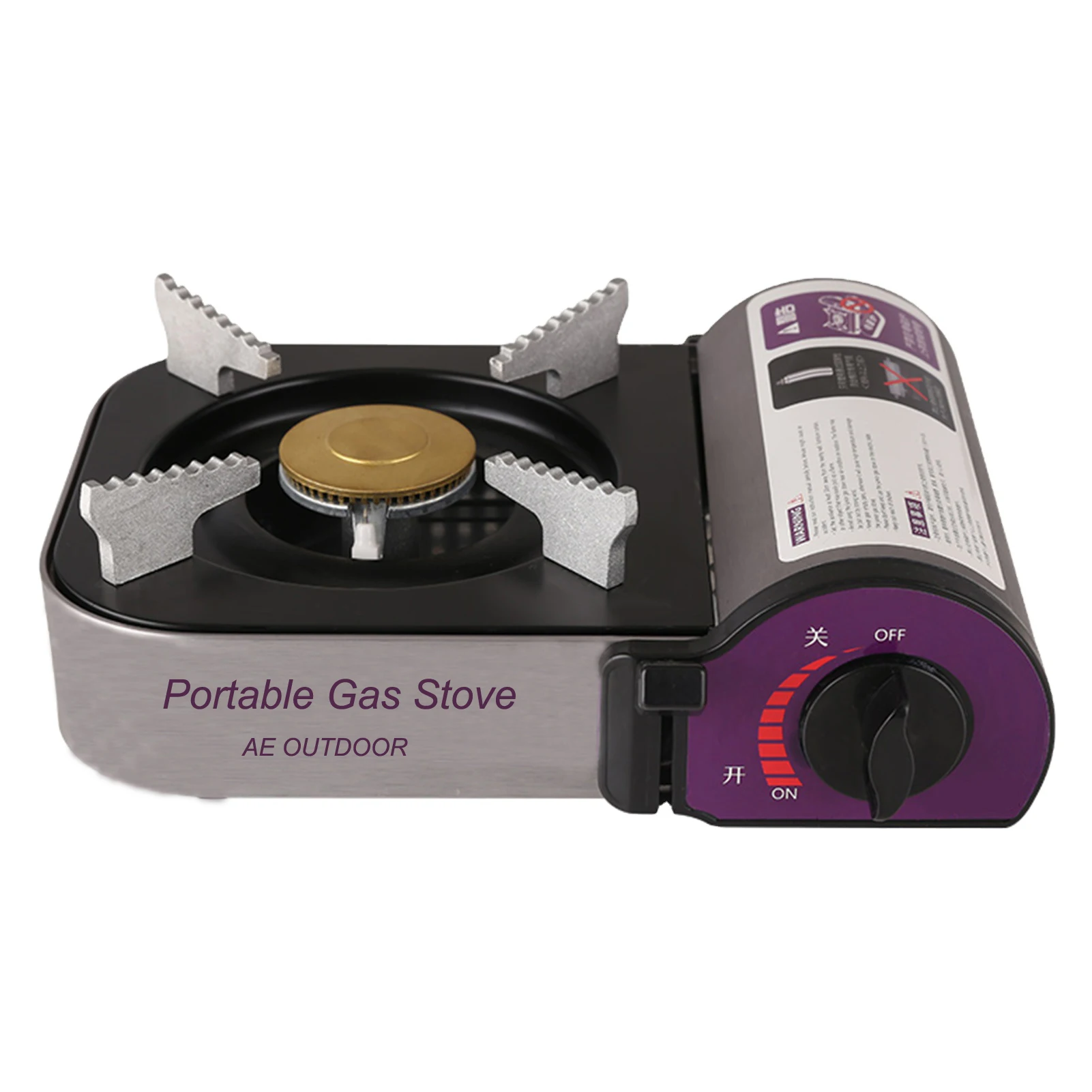 Mini Portable Camping Gas Stove For Outdoor Picnics In Korea Aluminum  Mini Furnace