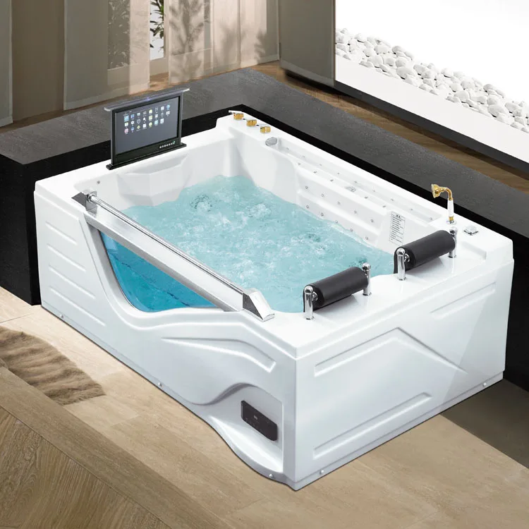 Indoor Washing Machine Acrylic Massage White Modern Sexy Japanese Massage Tub Skt 338b Spa Massage Bathtub Corner Bathtub 1.8m