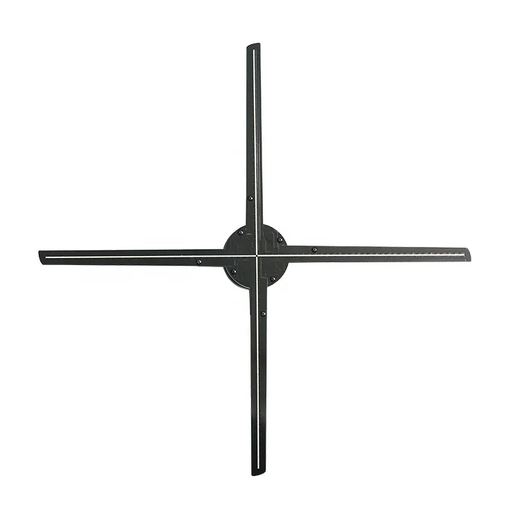 High Resolution 45cm Mini Cheap Out Professional Holographic Projector Signs 3d Advertising Air Display Led Hologram Fan