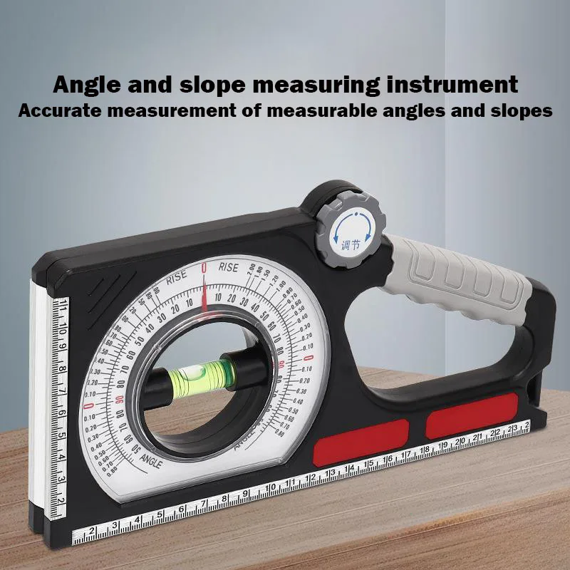 Slope ruler magnetic multi-function level measuring instrument high-precision slope meter construction measurement angle ruler