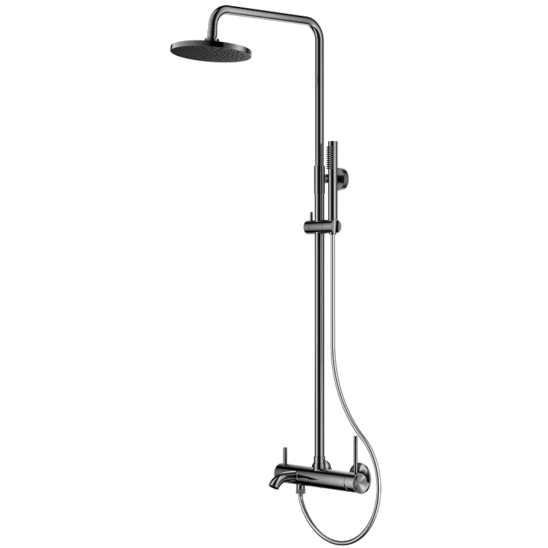Watermark shower system shower faucet wall mounted dual handle bathroom rain shower set