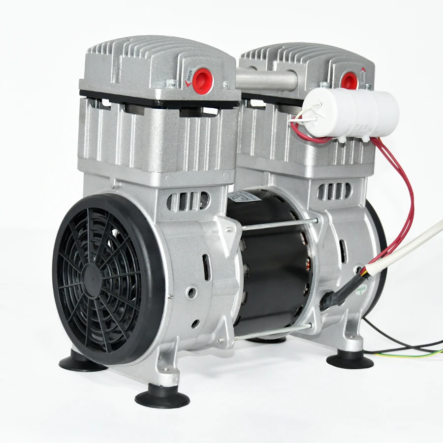 VN-300H 1.5KW Piston Suction Pump High Vacuum Low noise Oil-Free 200L/min Vacuum Pump