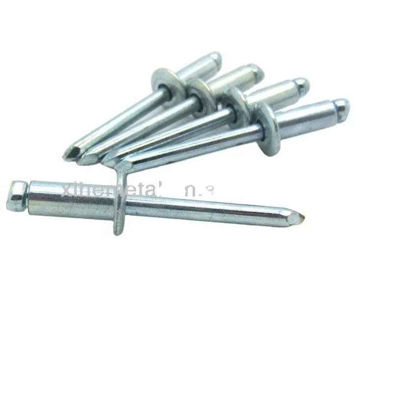 Open Type DIN7337 Factory Supplier Full Steel Pop Blind Rivet
