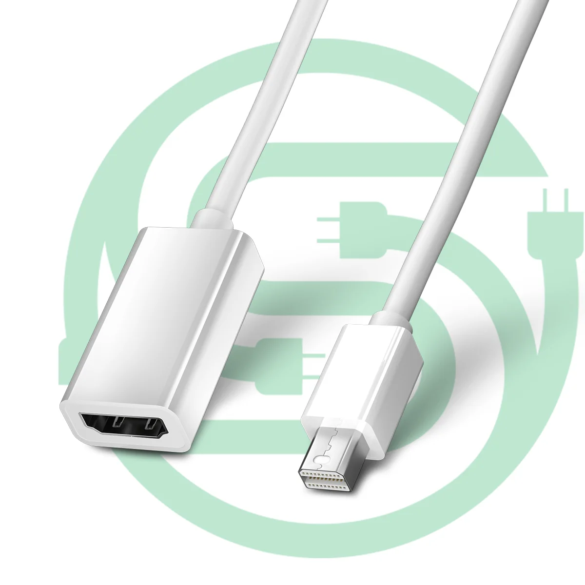 Mini Displayport Mini DP To HDMI Female Video Cable Adapter Converter Adaptor For Mac