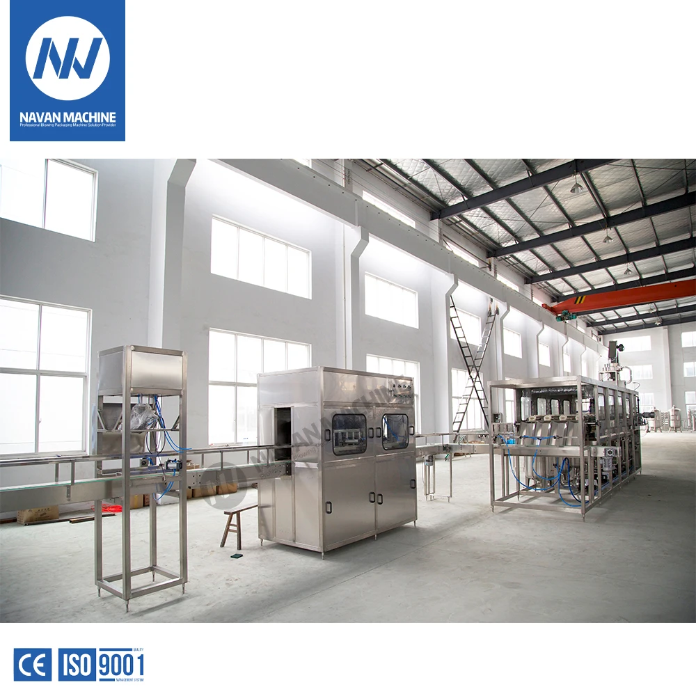 CE Certification Automatic 18 19 20 Liter Bottled Water Filling Machine 5 Gallon