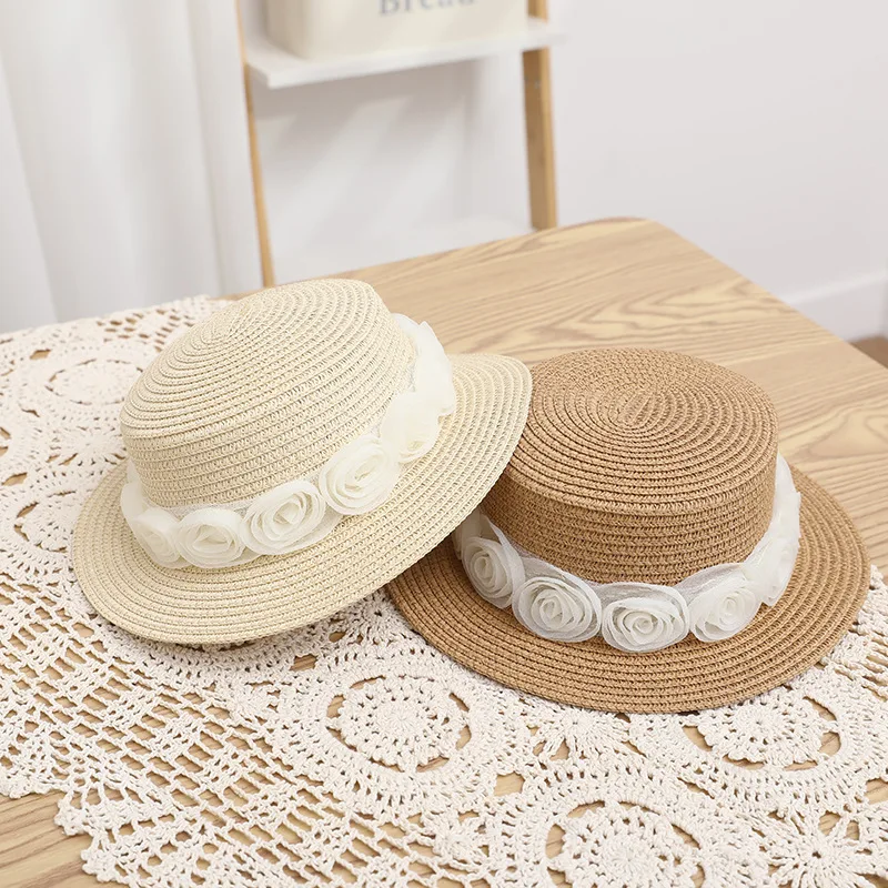 Landfond outdoor party homburg eco-friendly paper braid straw hat casual concise bucket hat