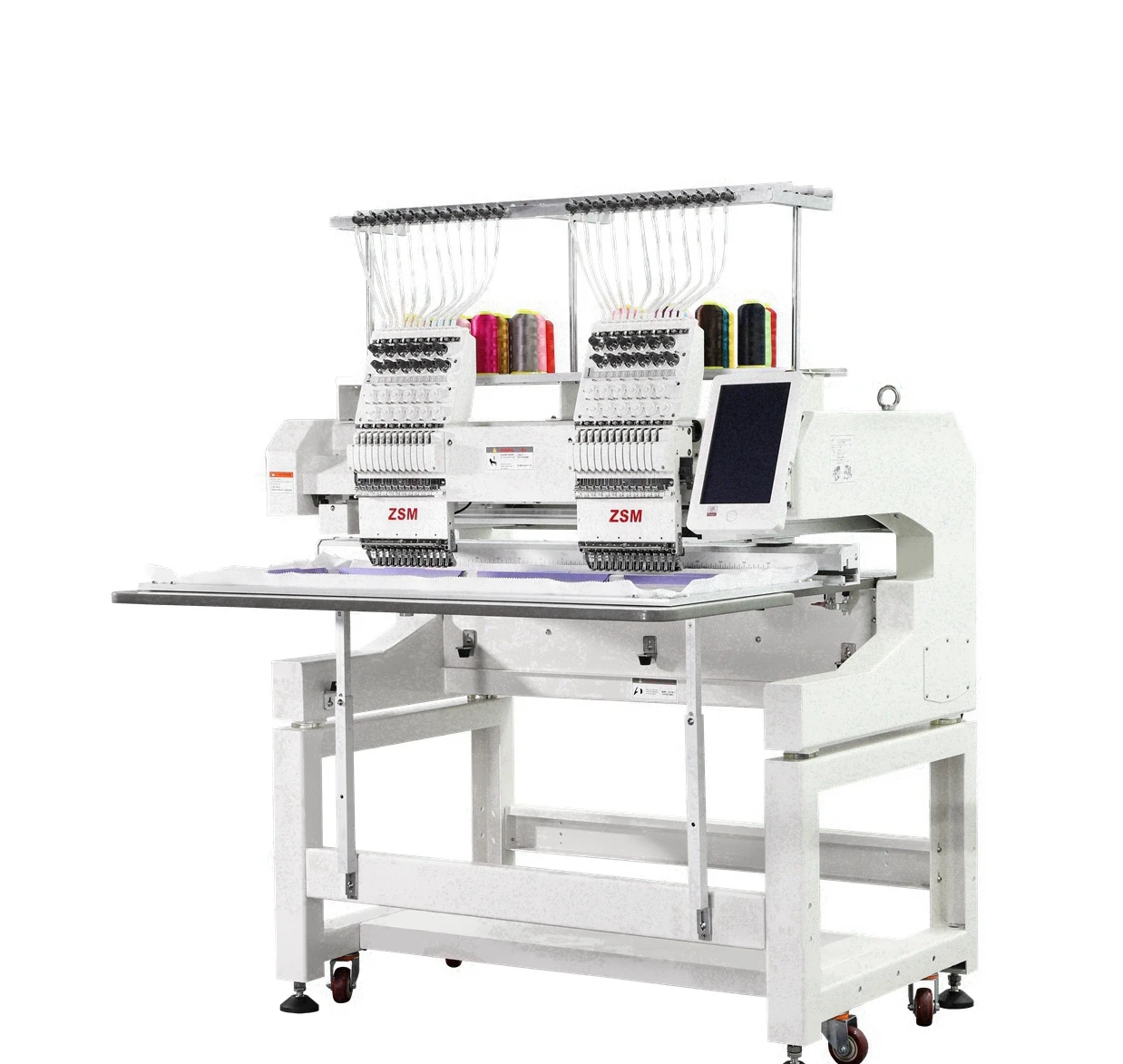 commercial embroidery machines hot sale digital computer embroidery machine flat embroidery machine