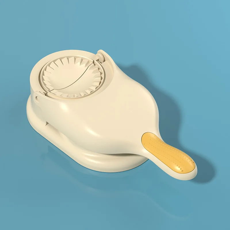 2-in-1 Dumpling Tool for Home Use, Automatic Manual Dumpling Wrapper Pressing Machine