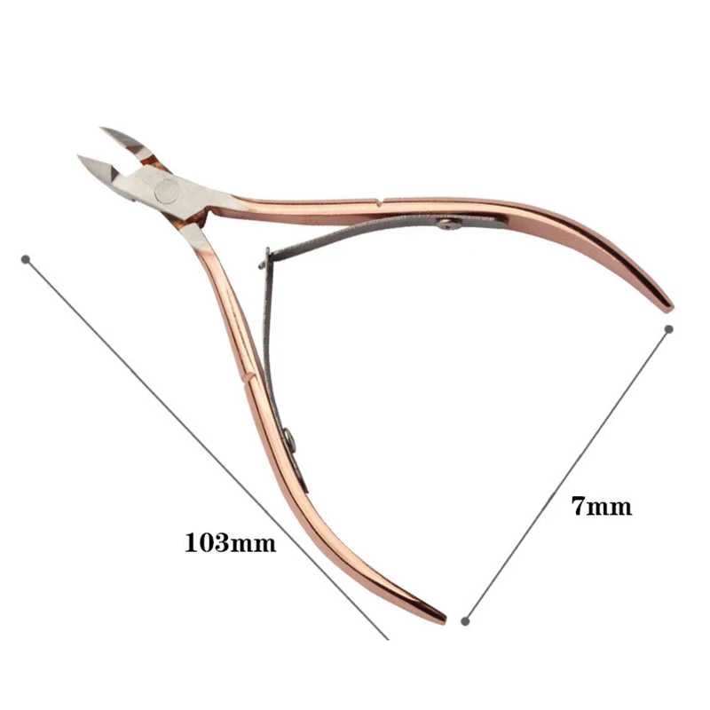 Professional 3pcs Nail Cuticle Remover Cutter Durable Manicure Tool Cuticle Nipper For Cuticle Clean Nail Toe