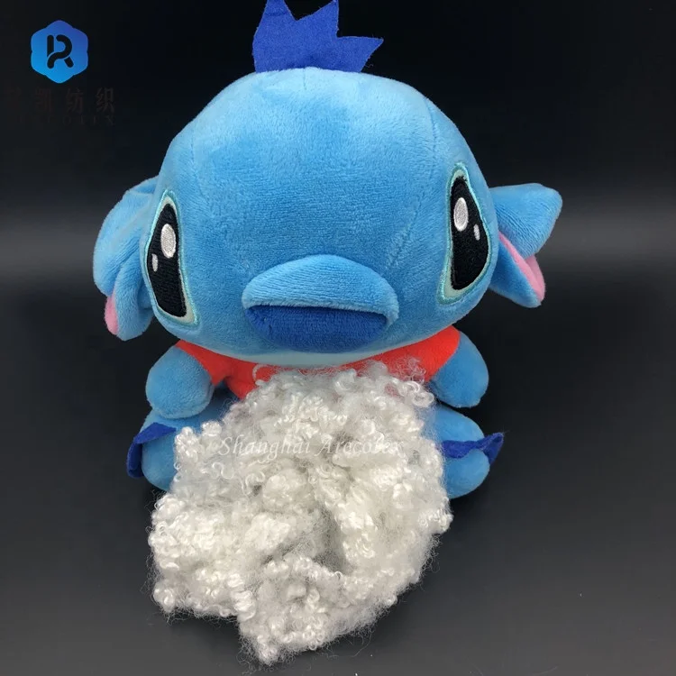 semi virgin 7d 64mm HCS hollow conjugated silicone polyester fiber / PSF for filling