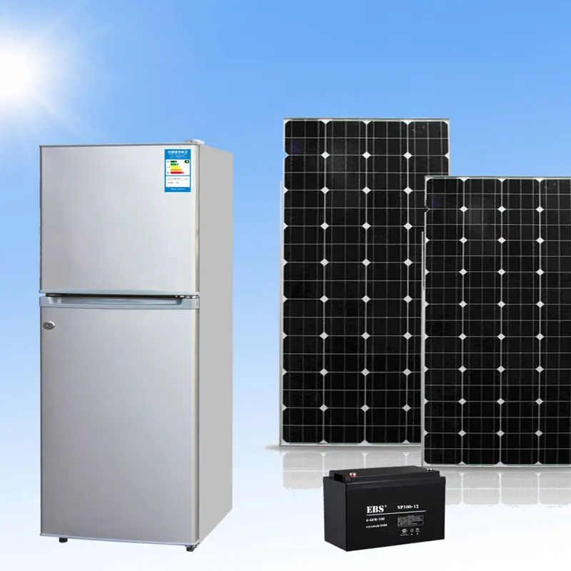 100L DC Freezer with 12V/24V Power Source for Car Household Outdoor Sliding Door 1-Year Warranty Solar Electric Battery Operated