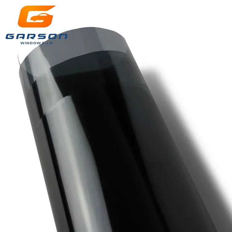 Wholesale 2PLY self adhesive solar tint car privacy window film with anti scratch