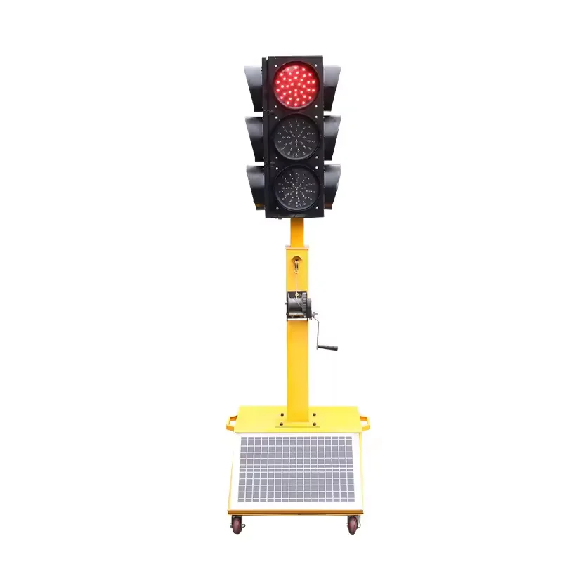 High Intelligent Wireless Traffic Light  Pedestrian Traffic Light LED Flashing Traffic Signal for Pedestrian Crossing