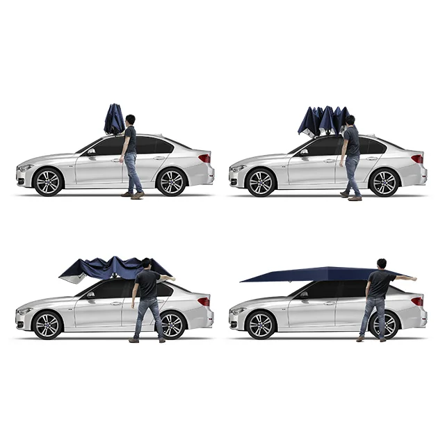 Mynew Car  Multifunction Folding Umbrella Customizable Automatic Semi-auto Manual Types Without remote control