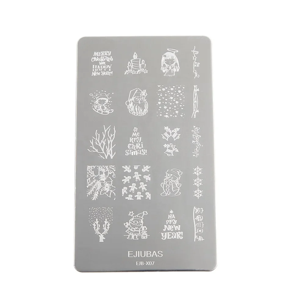 Customized 3D Nail Art DIY Decoration Stamping Plate