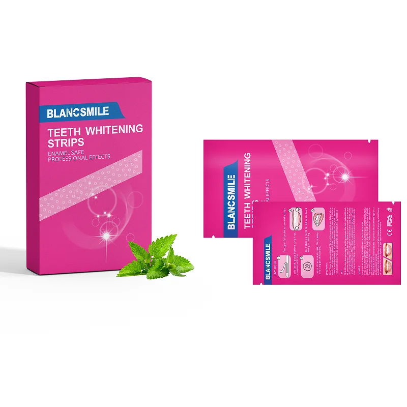 Full Certificated PAP Dental Teeth Whitening Strips Factory dissolving Residue Free Pain Tooth Strips