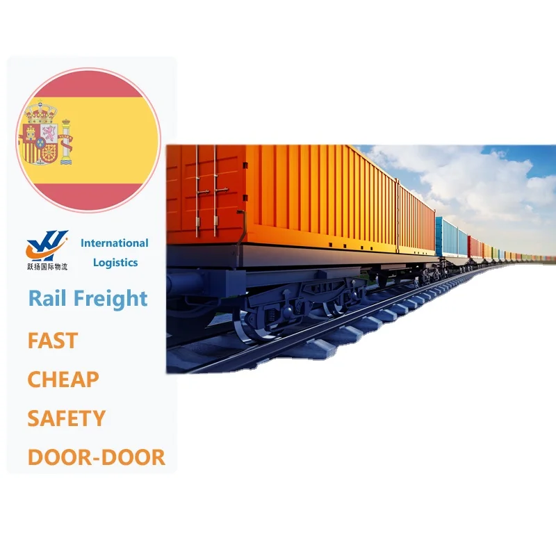 DDP Freight Forwarder via Train Shipping to Hungary China Railway Transport rates Door to Door Delivery
