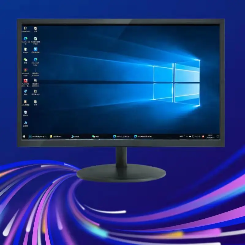 19 inch scale 16:9 general VGA new lightweight computer monitor, home desktop computer display, monitoring display