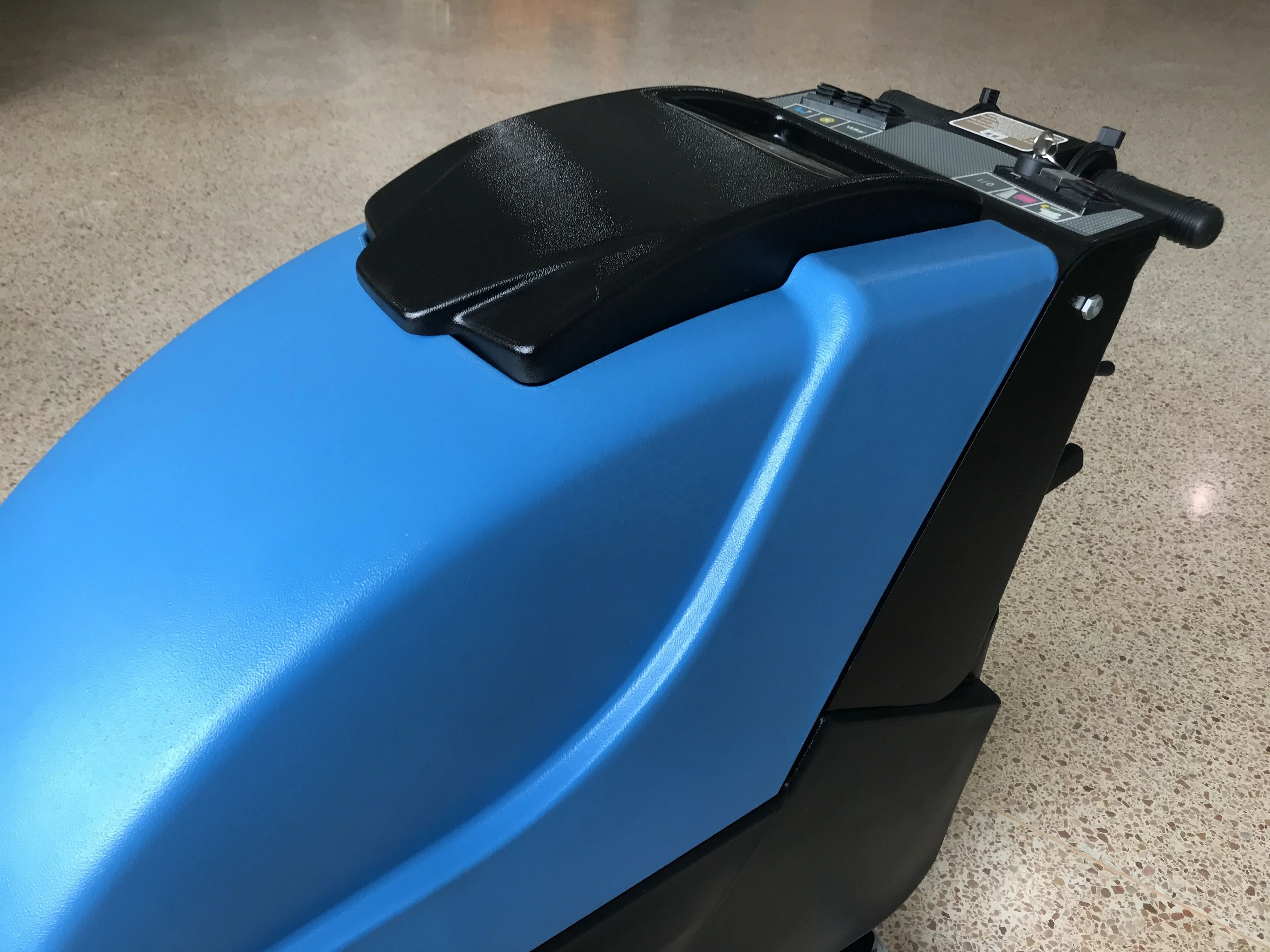 
MLEE20B Hotels Hand Held Cleaner Single Disc 20' Brush Electric Floor Scrubber Machine 