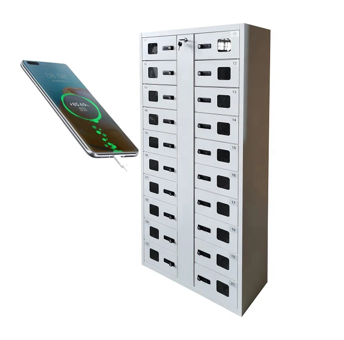 China Factory Tablet Charging Station Cabinet for Chromebook iPad Cell Phone