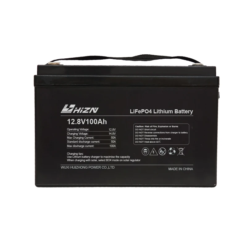 Литий-ионные батареи HIZN 12 8 В 100AH LiFePO4