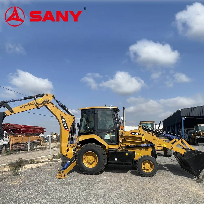 SANY 1.0 m3 BHL75 4 in 1 bucket digger loader backhoe front loader for sale