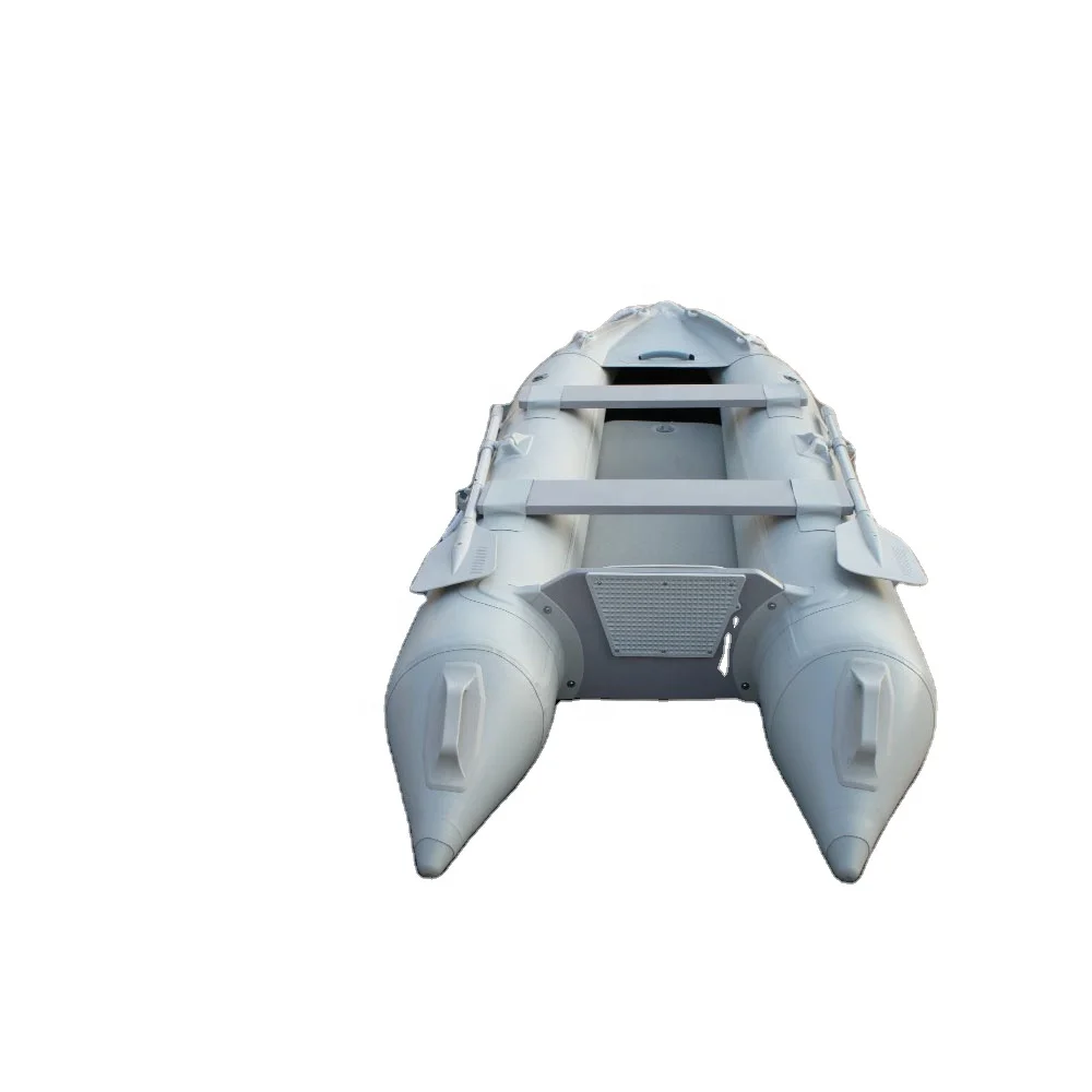 Goethe Goboat GTK370 PVC/Hypalon Inflatable Kayak,2-Passengers Fishing Drifting Raft With Aluminum Boat Seat