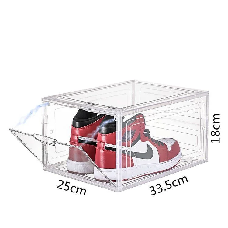 Wall Anti Oxidation Artifact Shoe Box Plastic Shoes Box Aj Sneaker Boxes