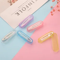 Новый стиль, маленький футляр для снятия контактных линз, модный дорожный цветной стикер для контактных линз 2021