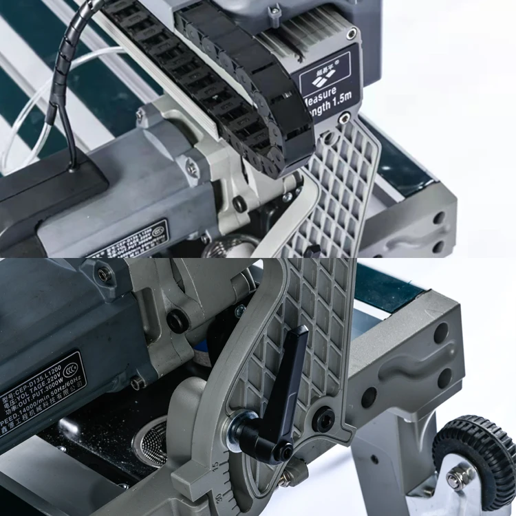 45 Degree Tile Cutter Tool Portable Electric Dual Use of Electric and Manual Adjustment