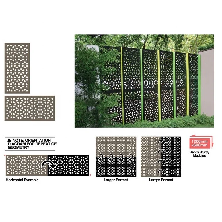 Door office laser cut metal panel stainless steel outdoor privacy separator living wall screen interior partitions divider rooms