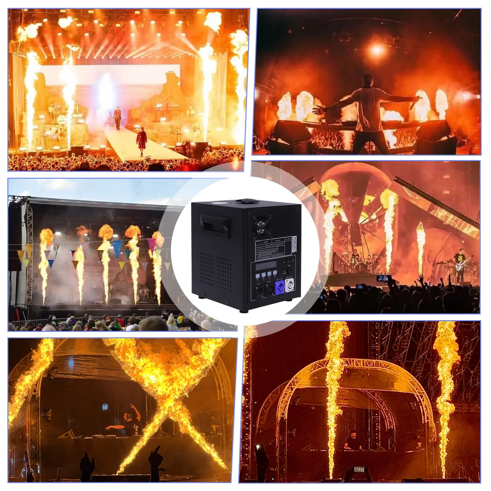 YILIN 600W DMX Wireless Sparkler Machine High Quality Cold Spark Machine For Wedding Party Stage Factory