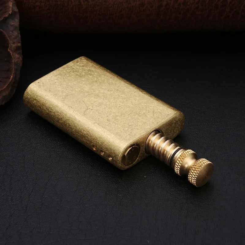 ZORRO Ретро Зажигалка из чистой меди керосиновая сигарета для мужчин деловой