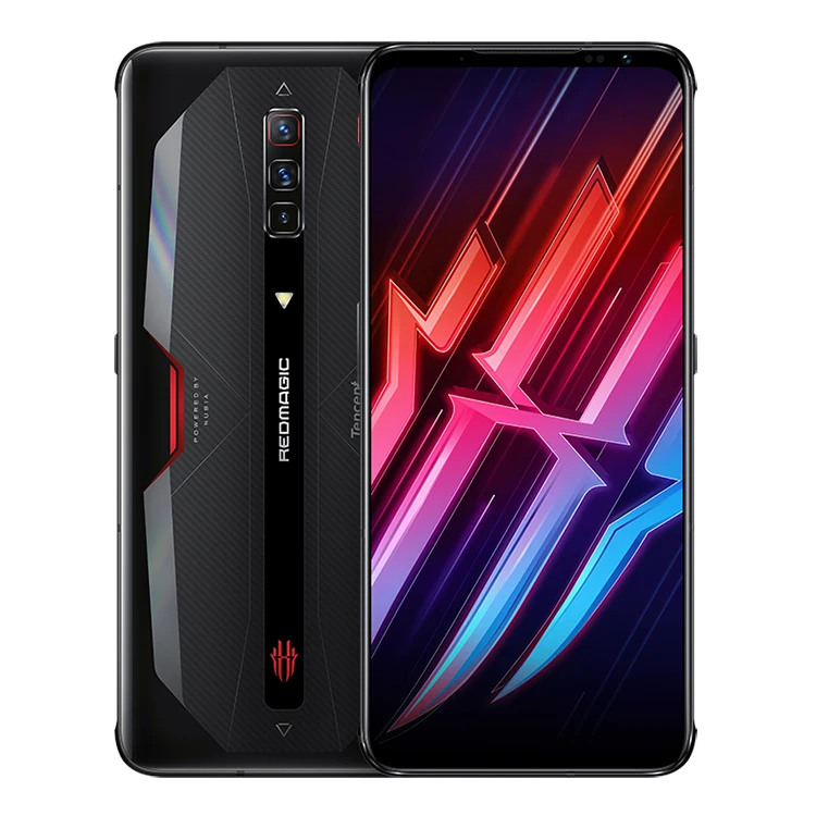 
Global US Version Nubia Red Magic 6 Gaming Smartphone 5G 8+128G Game Mobile Phone AMOLED 165Hz Black 