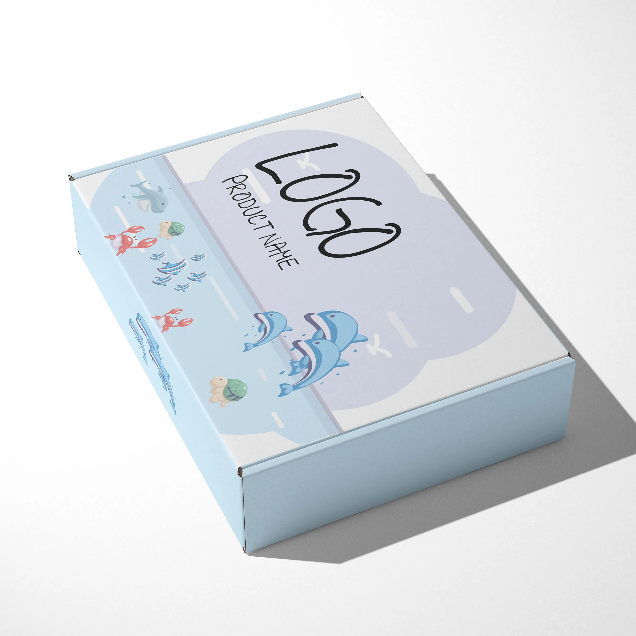 Baby Products Paper Packaging Box Customization Infant Clothes Socks Shoes Towels Blankets Toys Gift Box Free design