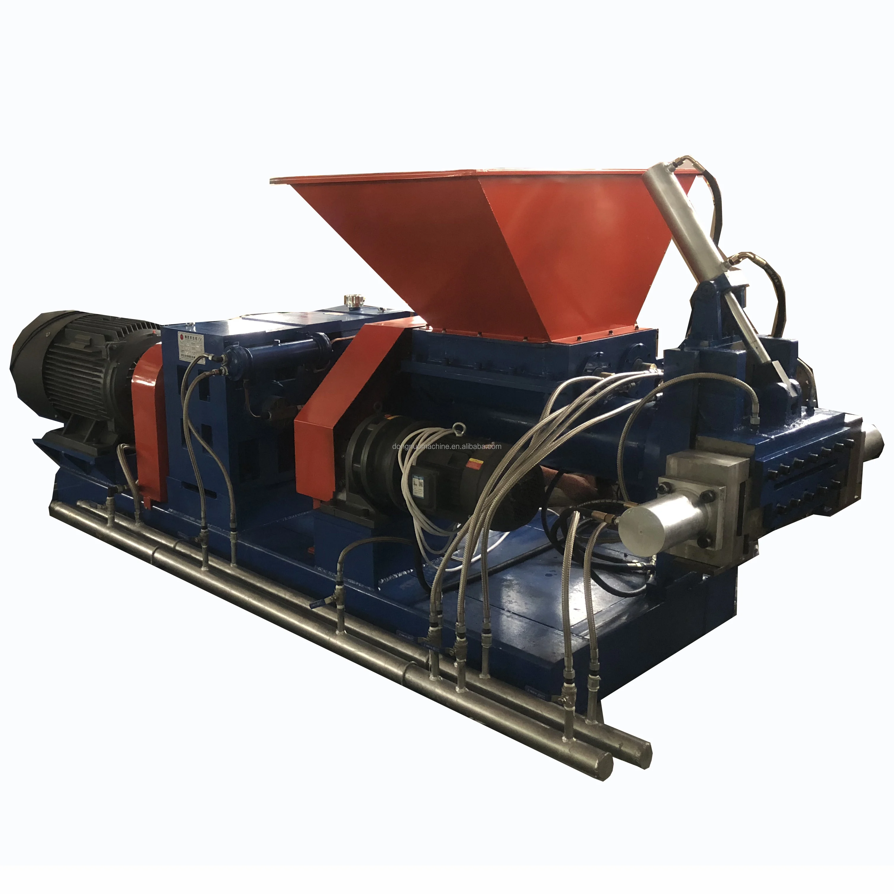 Pin Barrel Cold Feeding Rubber Sheet Extruder