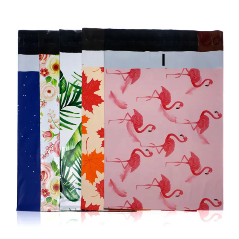 Green and biodegradable custom logo security poly express bags compostable courier bag