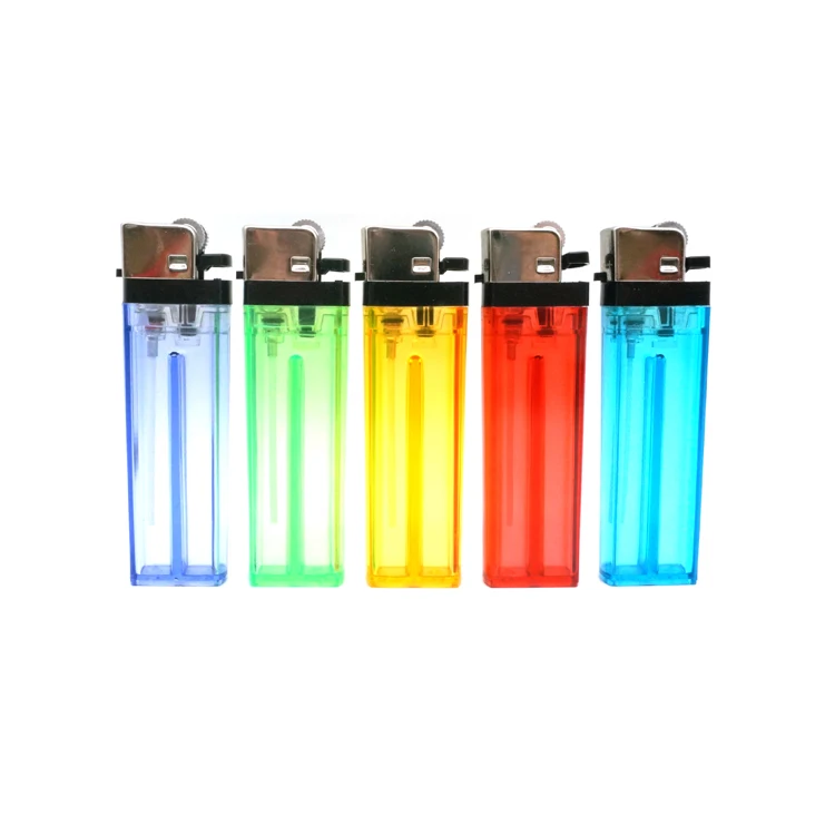 Indonesia Popular Quality Color Butane Color Cigarettes Lighter Kitchen Lighter