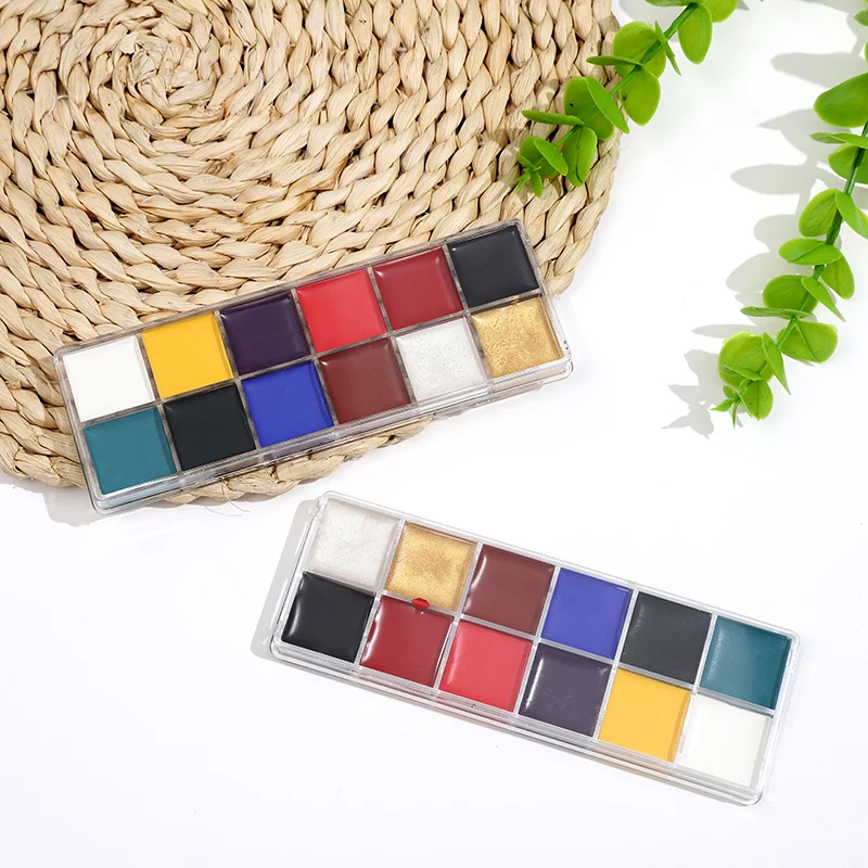 Bo Yi Xuan High Quality Painting Kit Professional Colorful Body Art Face Body Paint