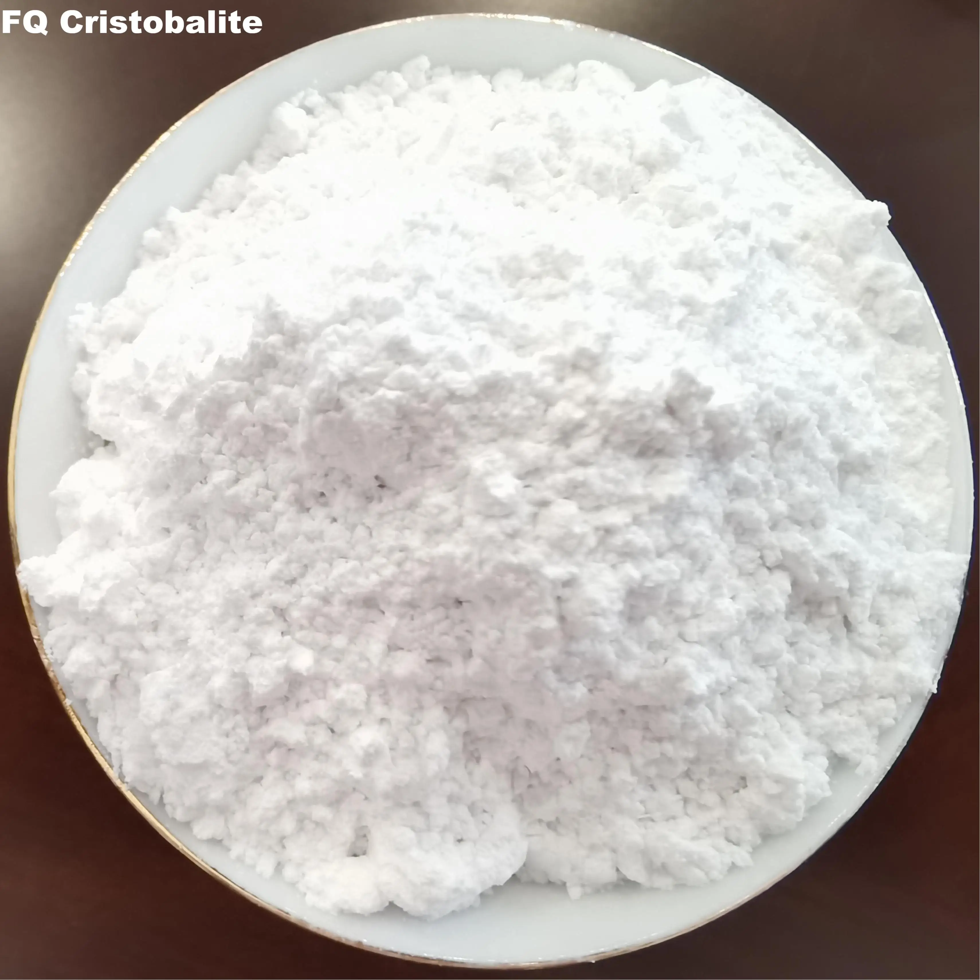 Massive 6000 Mesh Best Conversion High Grade Excellent Purity Whiteness Calcined Quartz Flour Cristobalite Powder for Casting