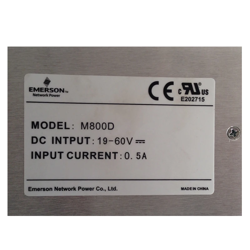 Network rectifier module M800D Emerson monitoring power module M800D Monitoring unit