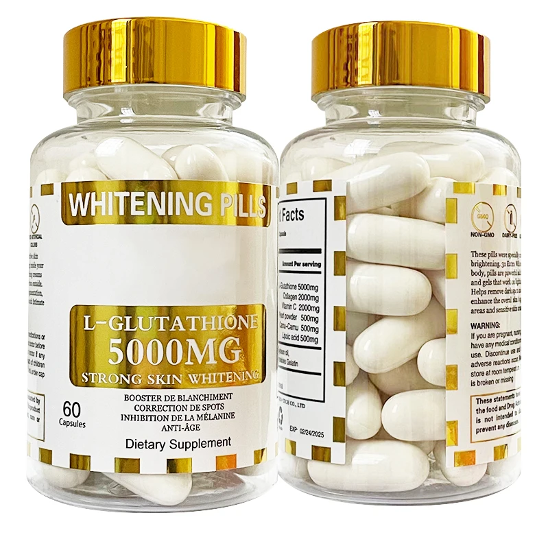 Collagen capsule skin whitening pills L-Glutathione Capsule Skin Whitening Pills Anti Aging Supplements