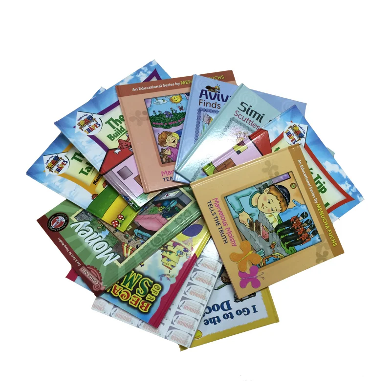 OEM fast  fully custom hardback children picture English story books kids bulk self publishing books printing