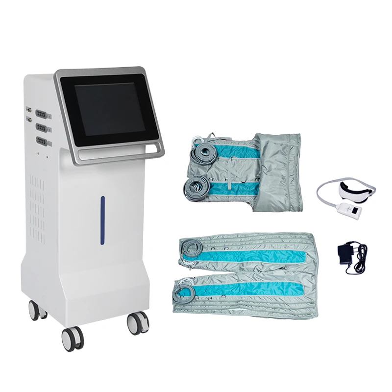 3 in 1 best massage lymphatic drainage device Infrared leg massage lymphatic circulation vacuum Massage Device