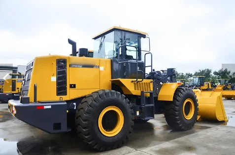 Китайский землеройный погрузчик LW600KN с 3 0 ~ 4 5 м3 двигатель Shang chai популярный в Африке
