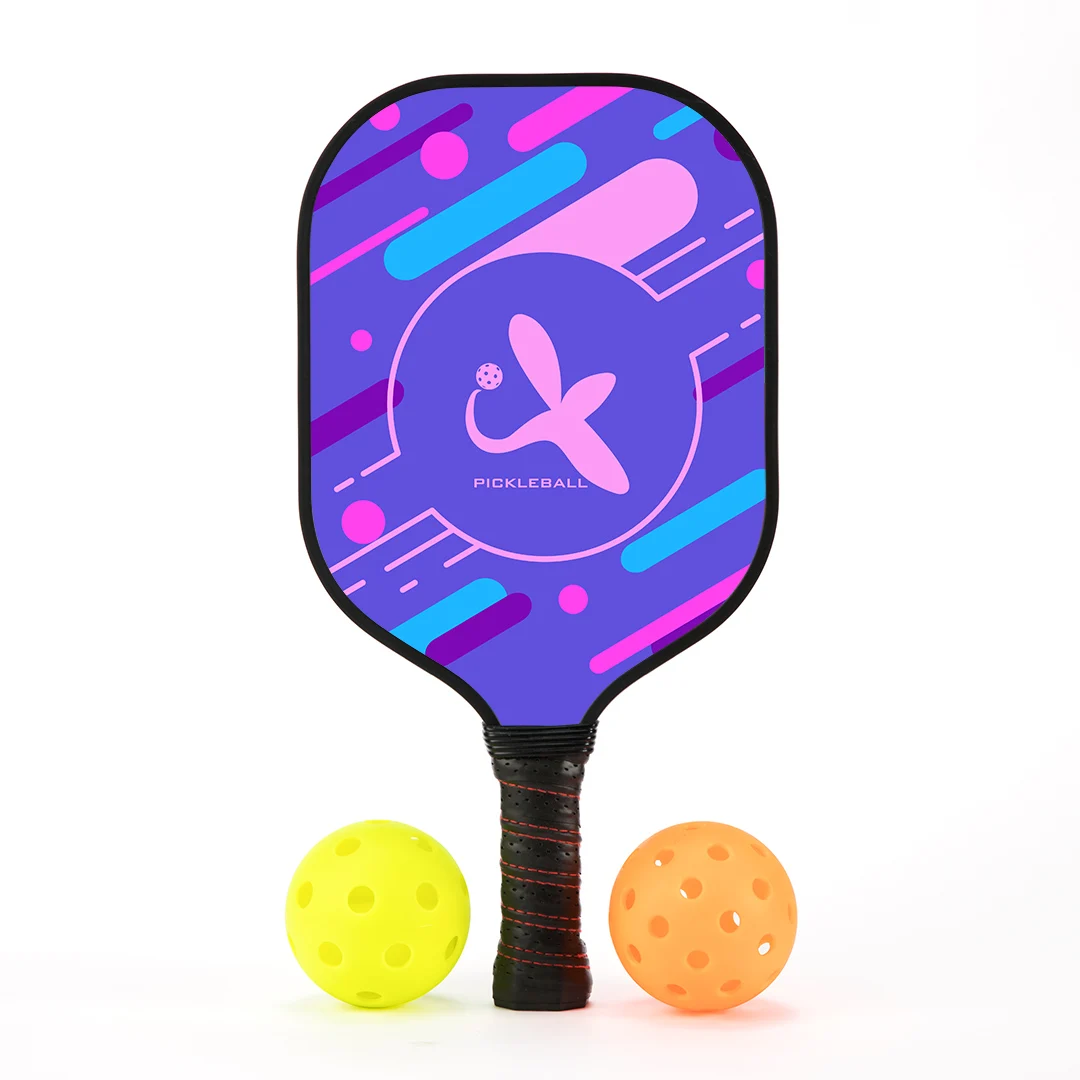 
2021 Polymer Honeycomb Junior Pickleball Paddles With UV Printing Graphic set 