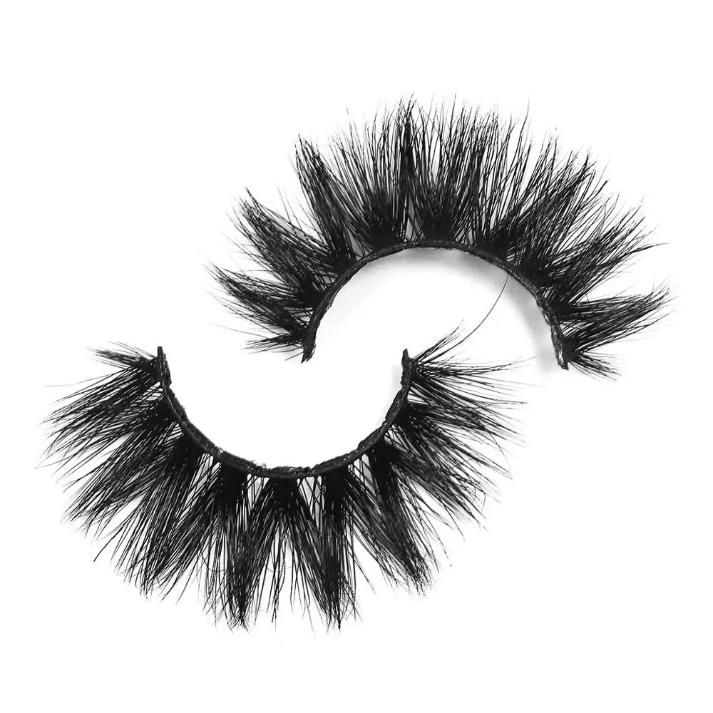Low Price Customized Package Private Label 3D Luxury Mink Eyelashes 25mm Lashes