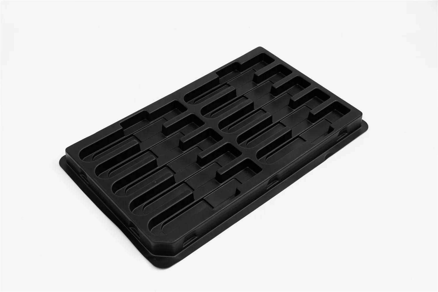 
Customized Cavity Disposable Battery Blister Packaging Custom Packaging Plastic Plastic Box Packaging Esd Pcb Tray For Cosmetic 